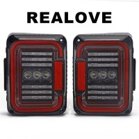 LED Tail Lights for Jeep Wrangler JL 2018 2019 Brake Light Reverse Light Turn Signal Light